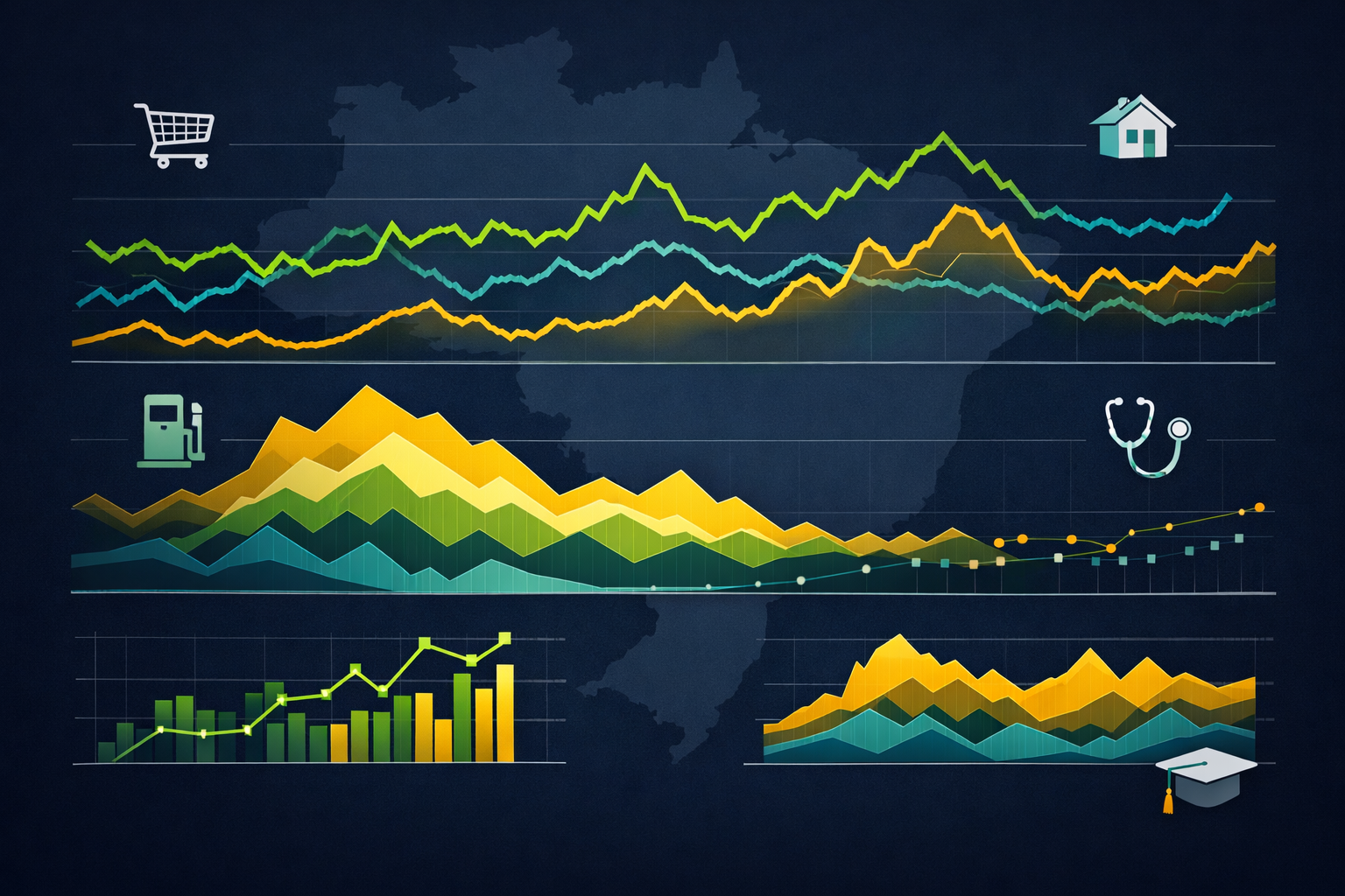 Capa de Guia Completo dos Índices de Inflação no SGS do Banco Central: IPCA, INPC, IGP-M e Mais