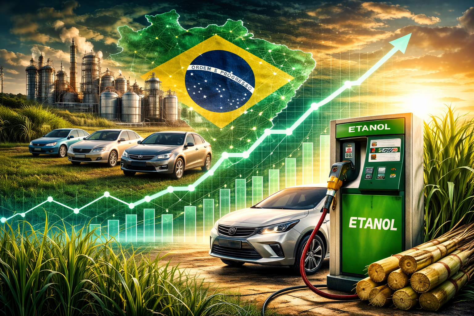 Capa de Consumo de Combustíveis no Brasil (1990–2026): Diesel, Gasolina, GLP e QAV — Análise Completa